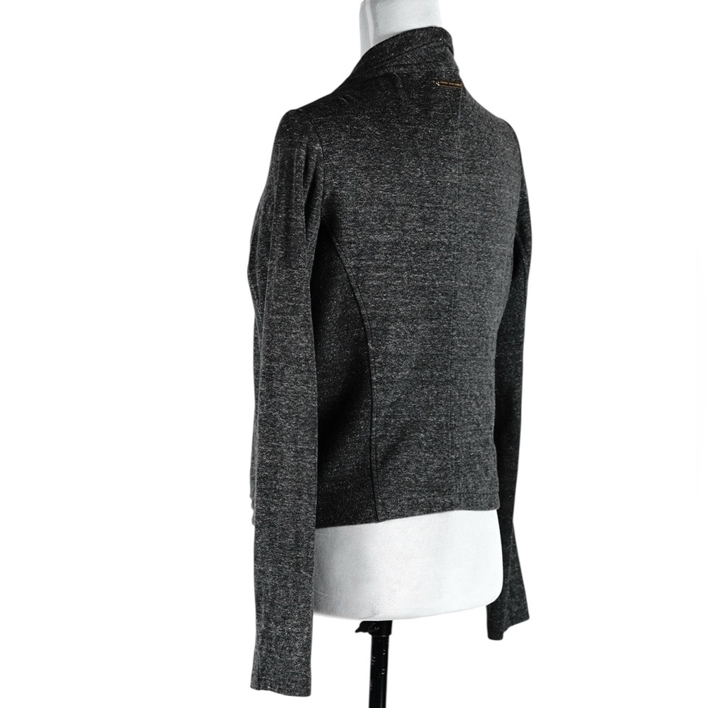 Armani Exchange Charcoal Gray Asymmetrical Zip Jacket – Women’s Size Medium - Picture 5 of 17